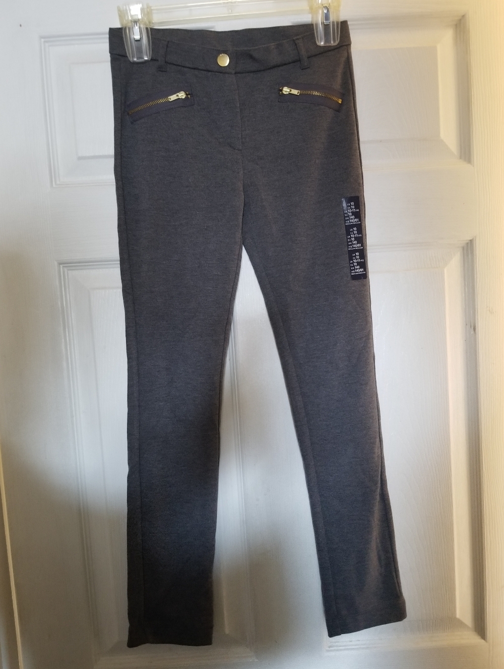 GAP Kids Girls' Gray Leggings Size 10